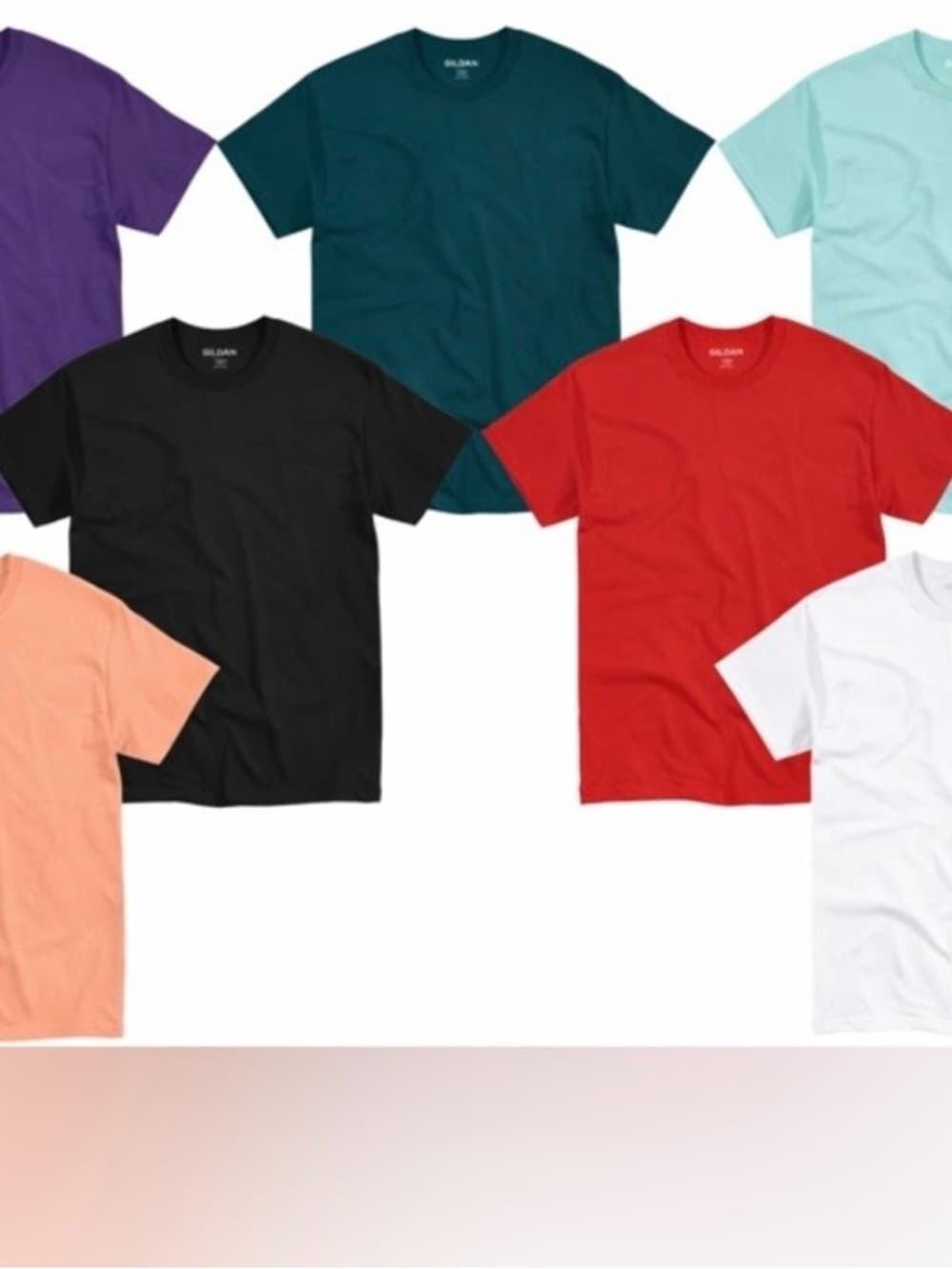 ★ Gildan Medium Crew Neck T Shirt Multiple Colors Sold Separately