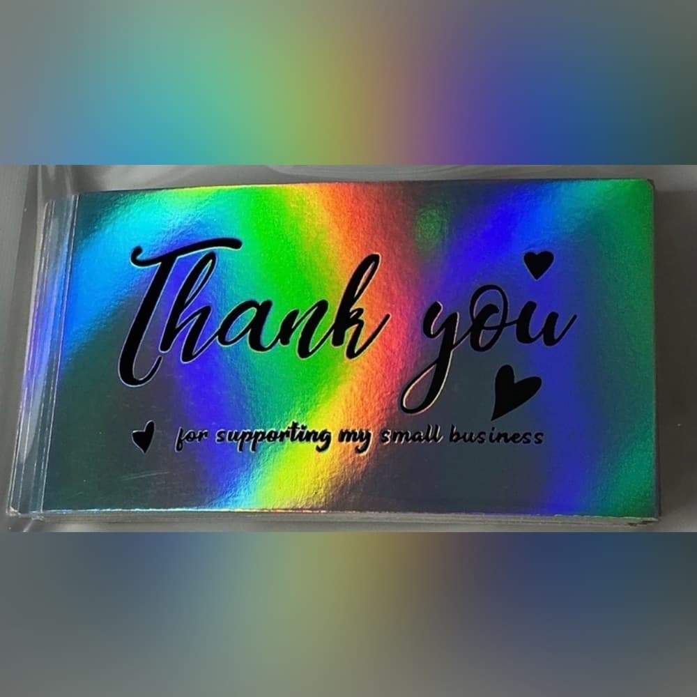 ★ 40pc Shipping Supply Bundle| Poly Mailers, Tissue, Mesh Bags & Thank You Cards - Thumbnail 3
