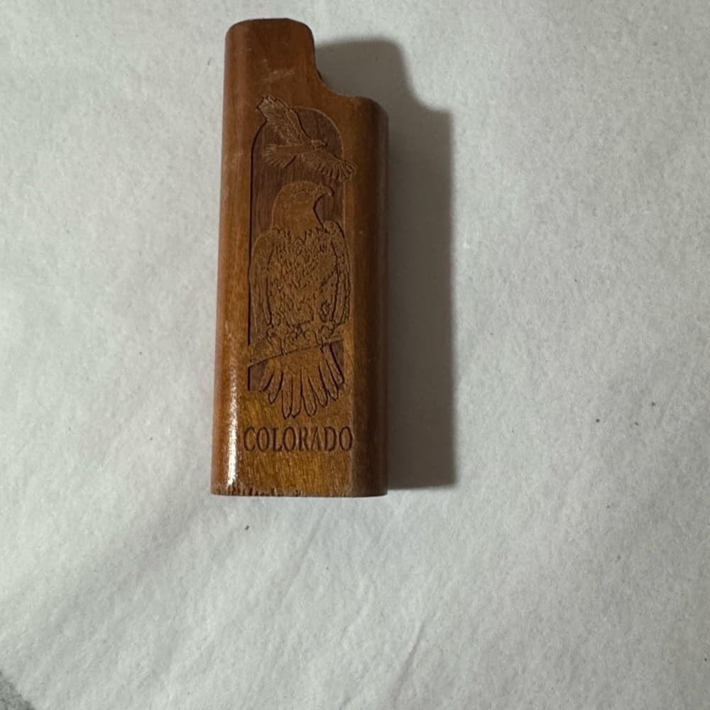 ★ Colorado Eagle Wooden Bird Call Souvenir Wildlife Collectible - Thumbnail 3