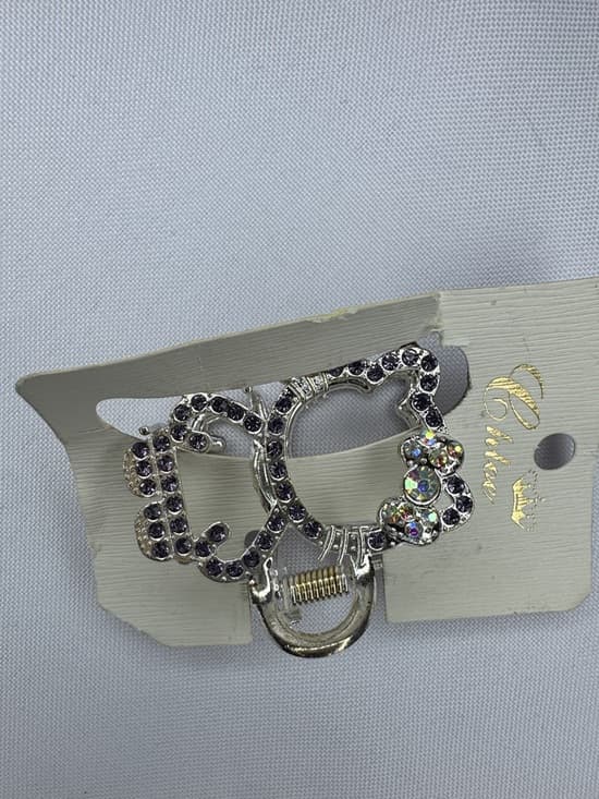 ★ Rhinestone Cat Brooch Pin Sparkly Kitty Fashion Jewelry Gift - Thumbnail 5