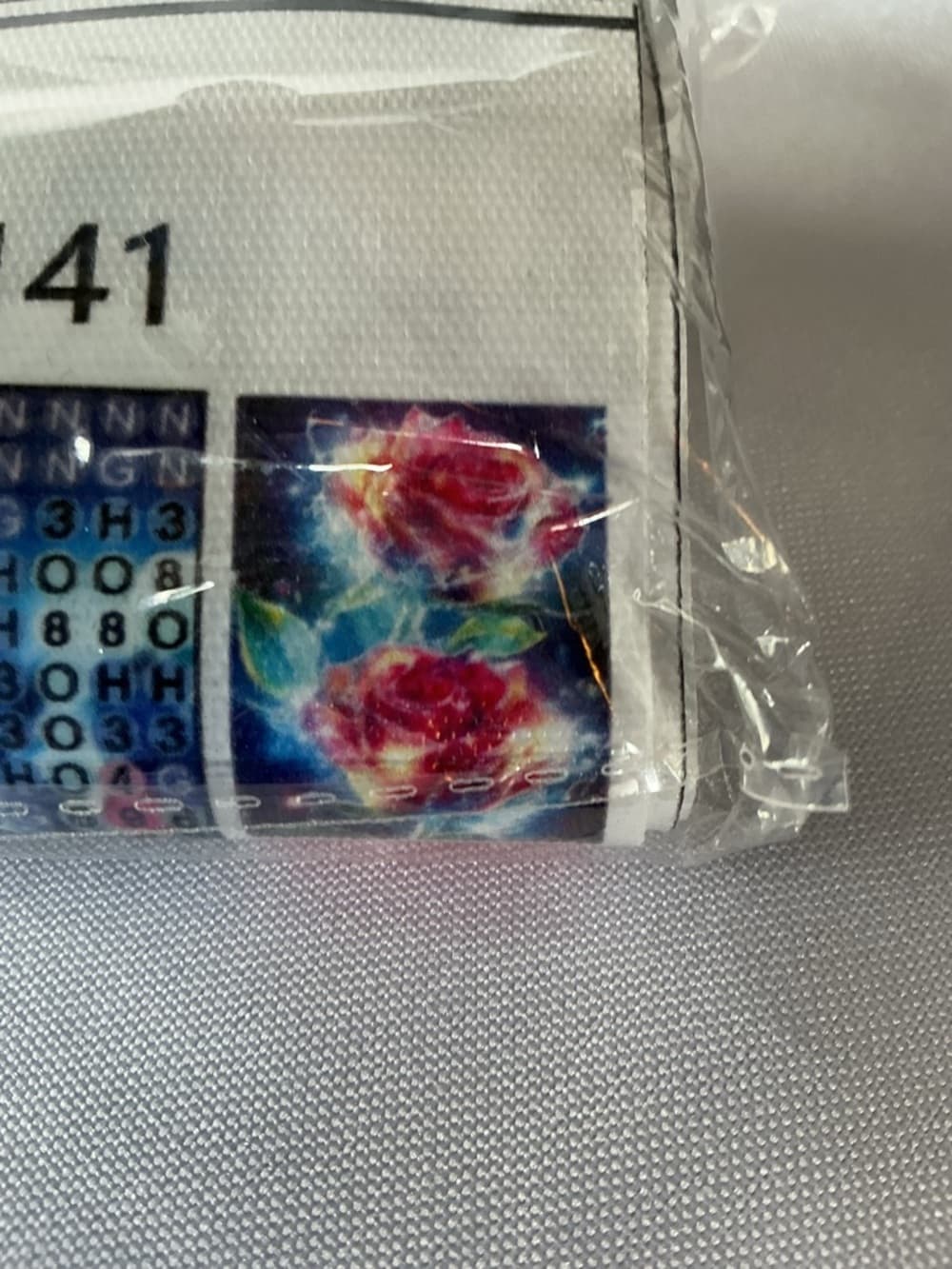 ★ Diamond Painting Kit Glowing Rose Flowers 30x40 Full Drill DIY Art - Thumbnail 2