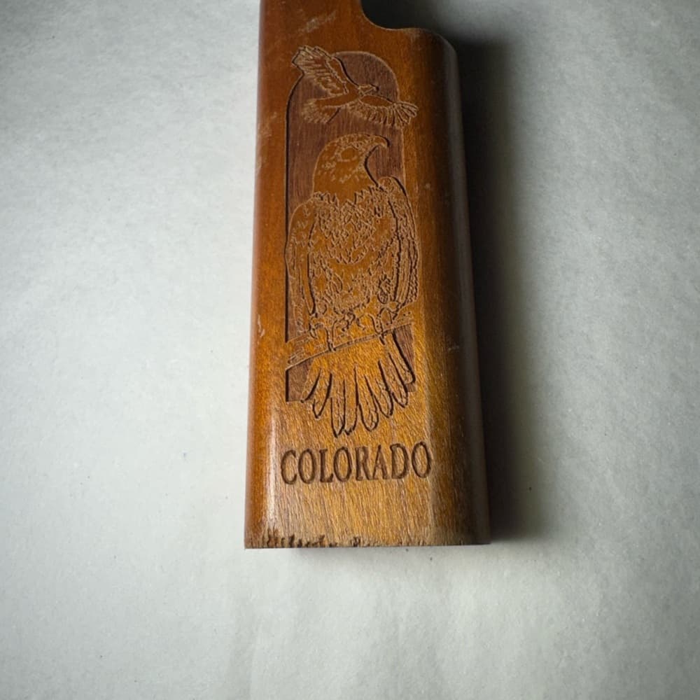 ★ Colorado Eagle Wooden Bird Call Souvenir Wildlife Collectible - Thumbnail 2