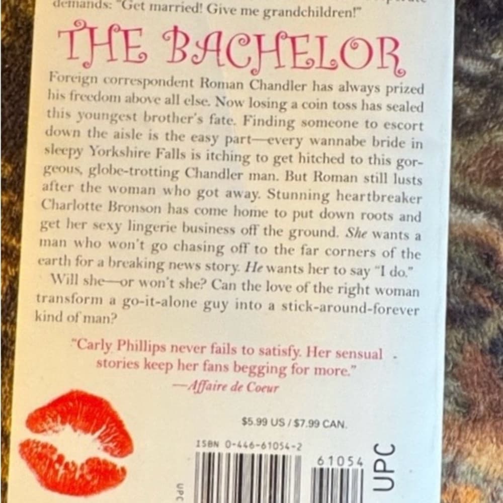 ★ The Bachelor by Carly Phillips Romance Book Gift Bundle - Thumbnail 6