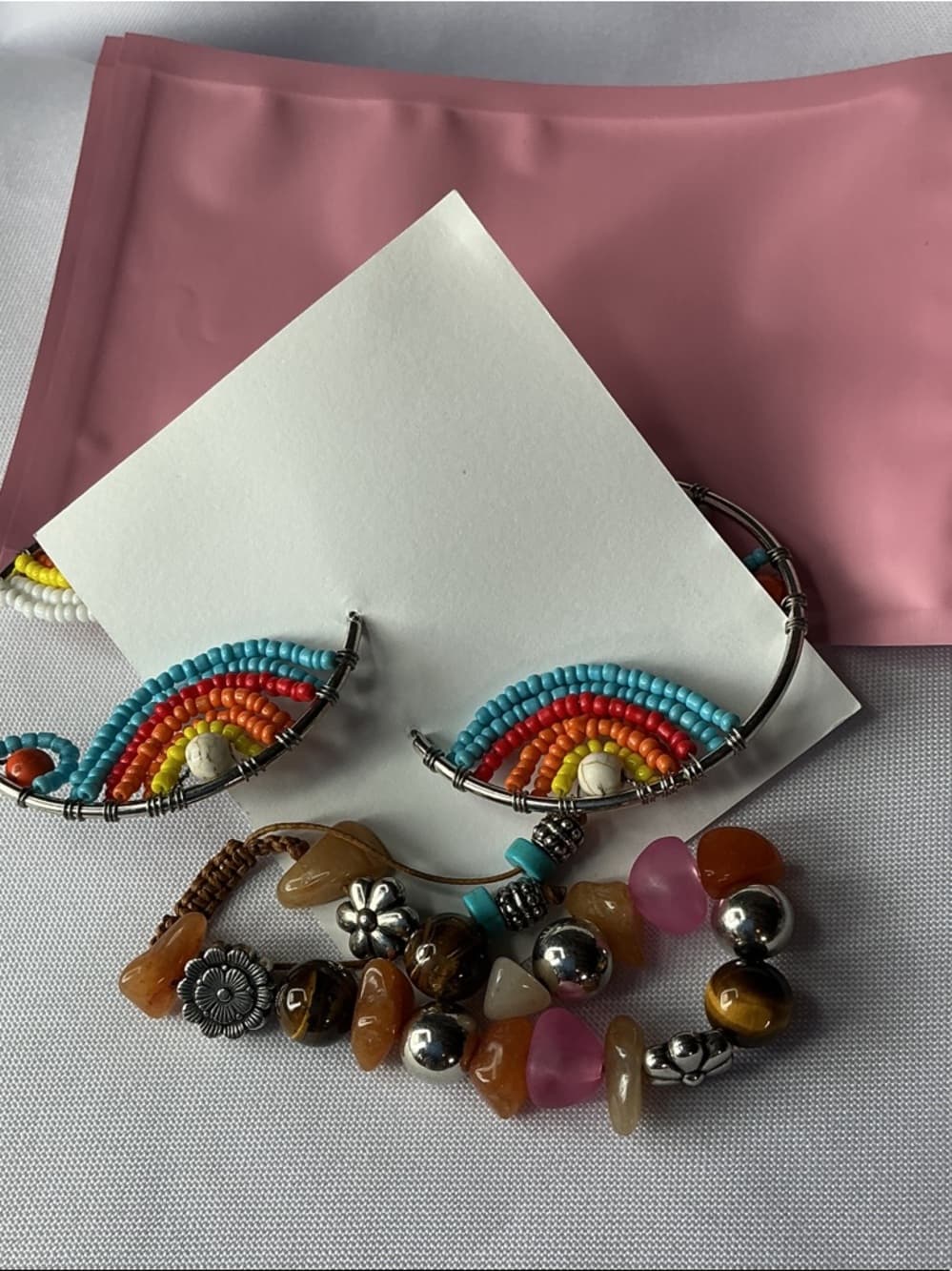 Pastel Gift Wrap Packaging Set | Boutique Style Jewelry Presentation