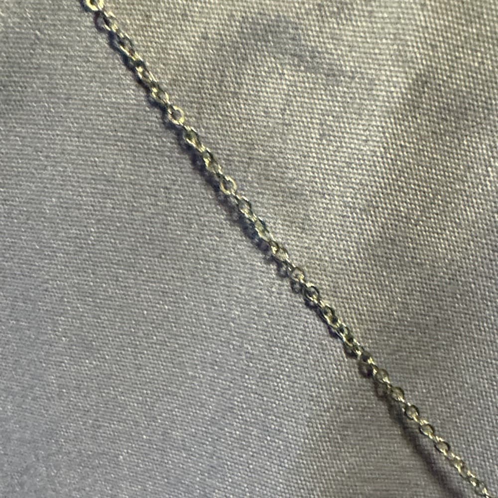 Silver and Red Pendant Necklace - Thumbnail 3