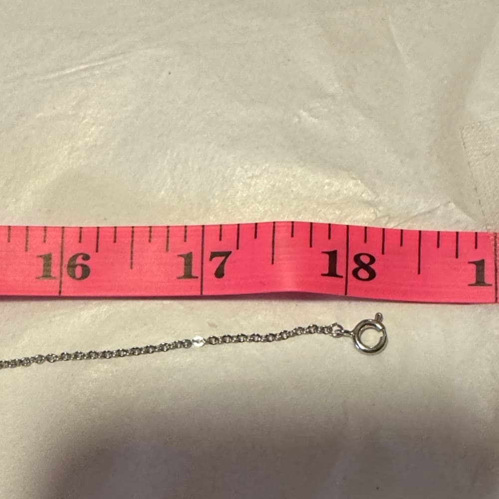 Silver and Red Pendant Necklace - Thumbnail 5