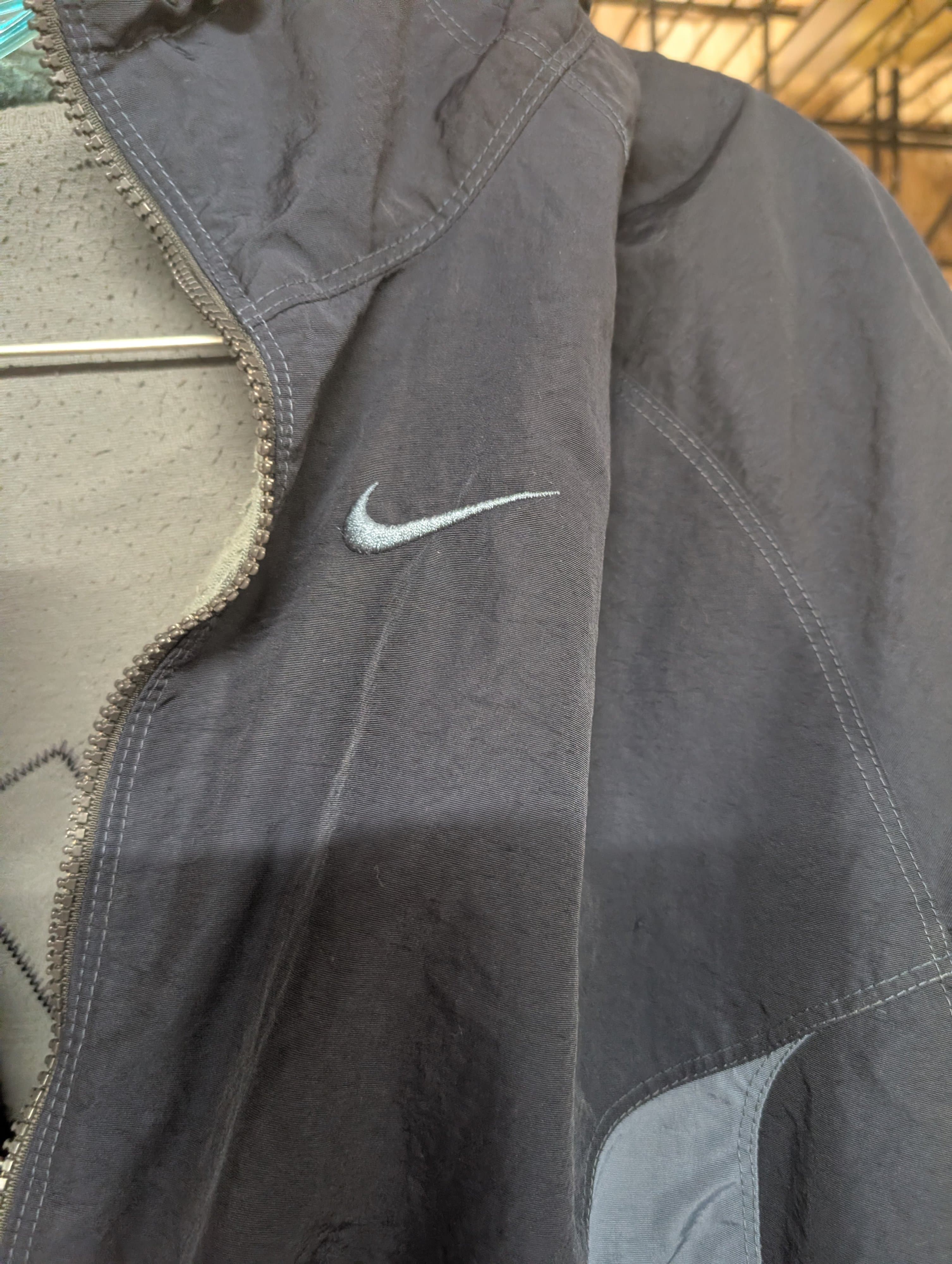 Nike Men's Hooded Jacket with Logo Detail L - Thumbnail 4