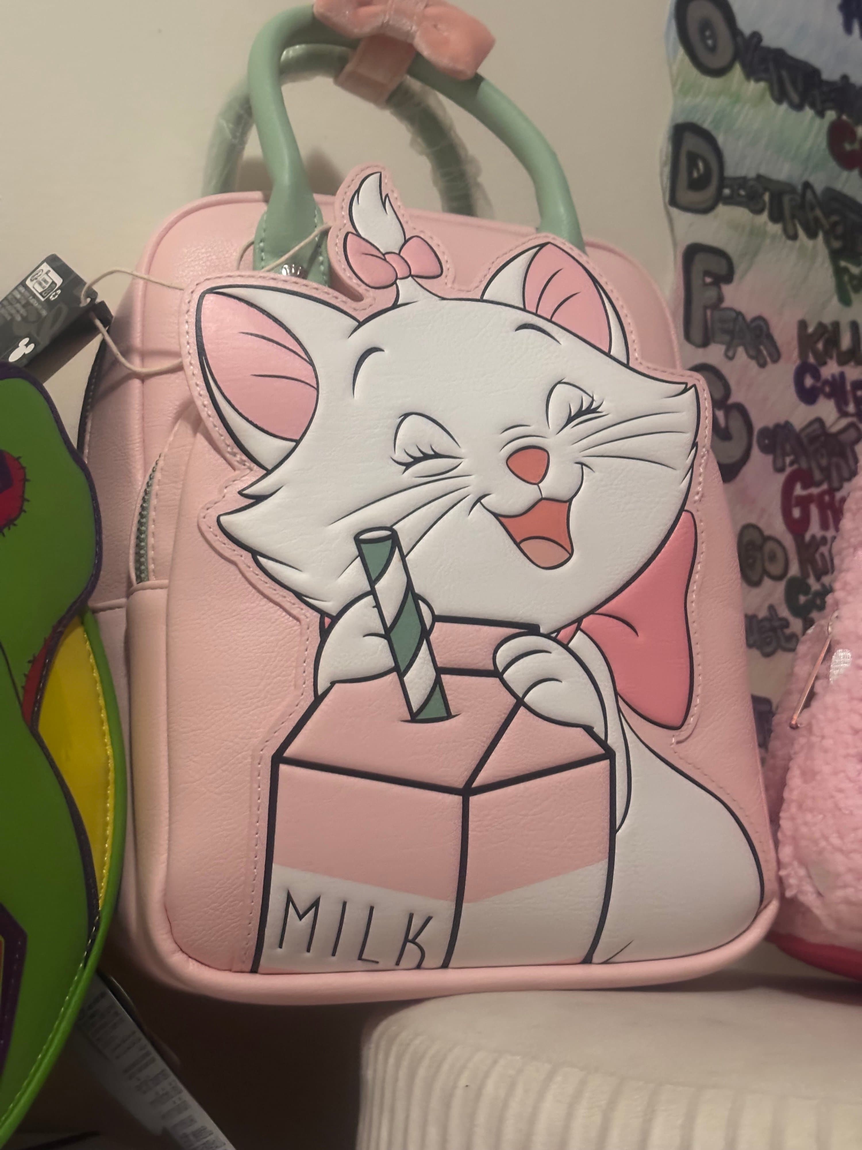 Disney Marie Aristocats Pink Backpack