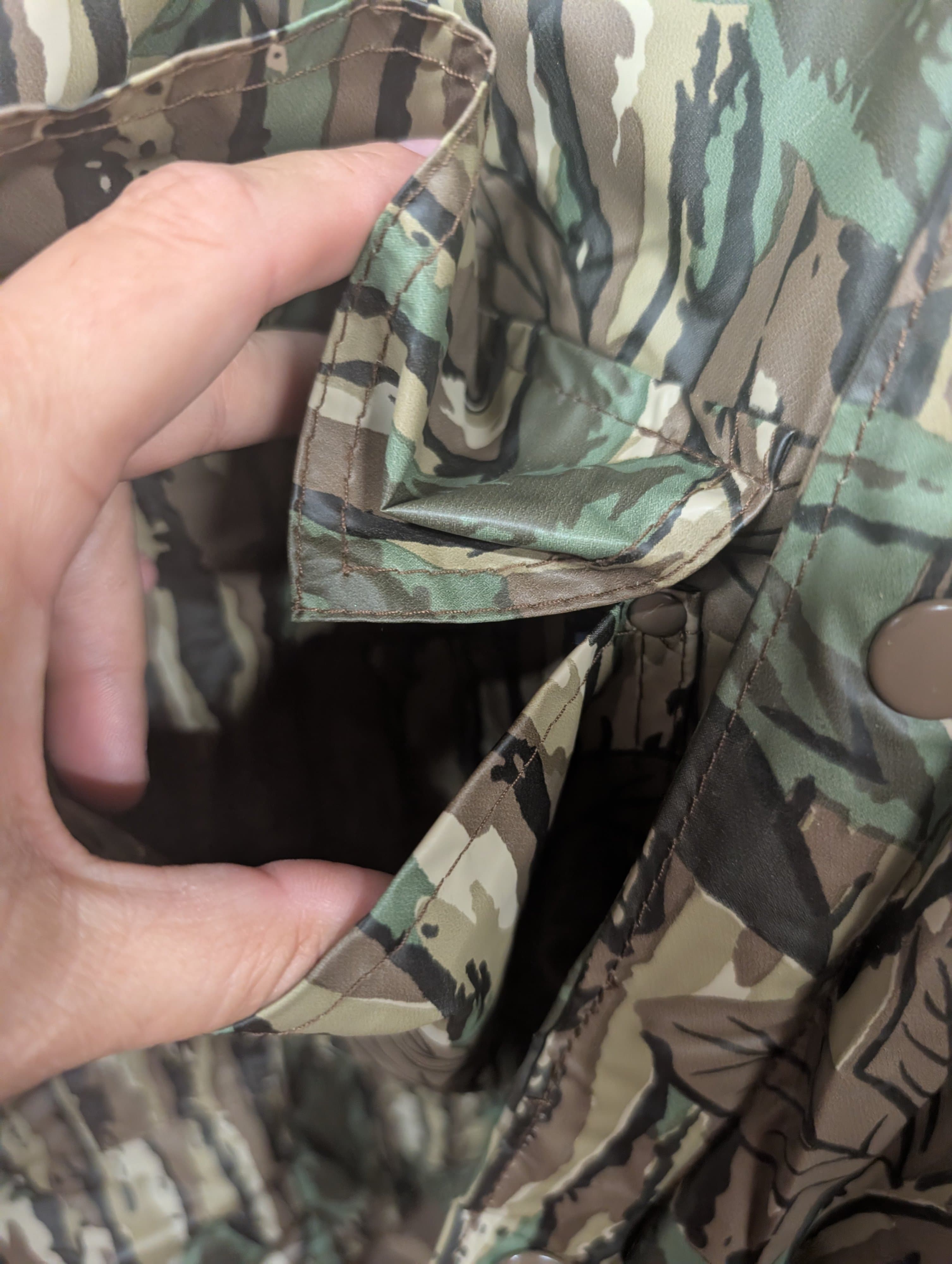 Realtree XL Lined Rain Coat Camouflage - Thumbnail 2