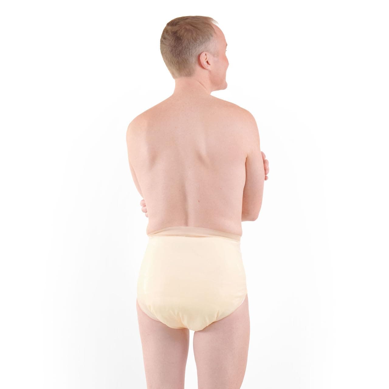 InControl - Transparent Seamless Latex Incontinence Briefs (XX-Large) - Thumbnail 5