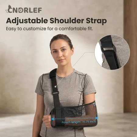 Norlef Mesh Arm Sling Adjustable Strap - Thumbnail 4
