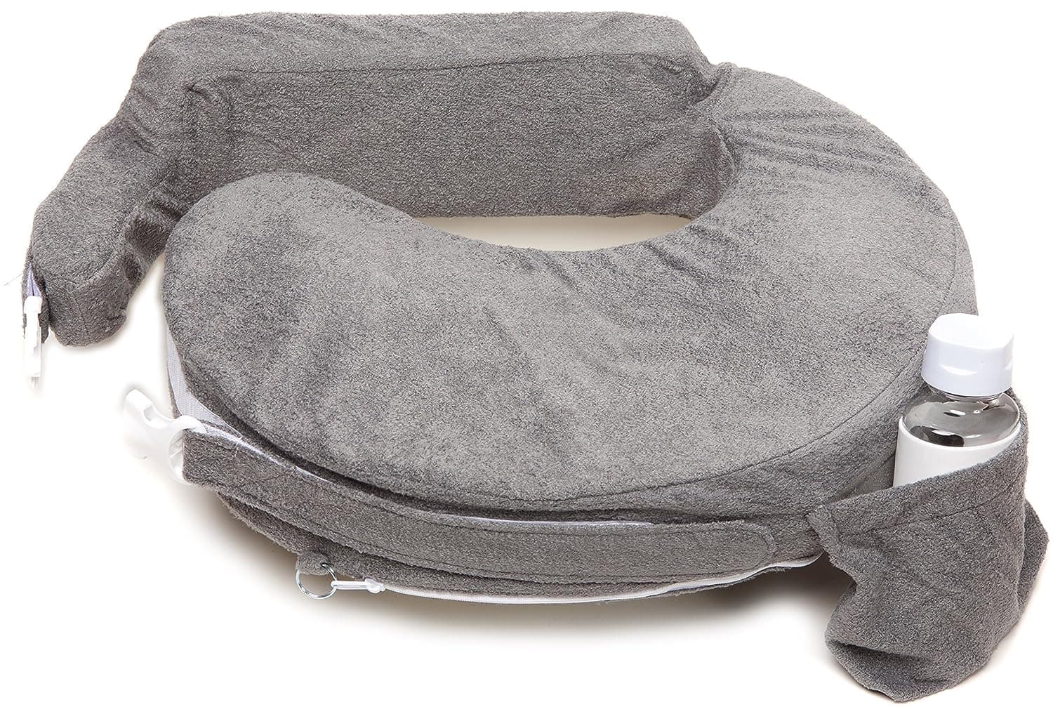 My Brest Friend Nursing Pillow Slipcover Gray - Thumbnail 5