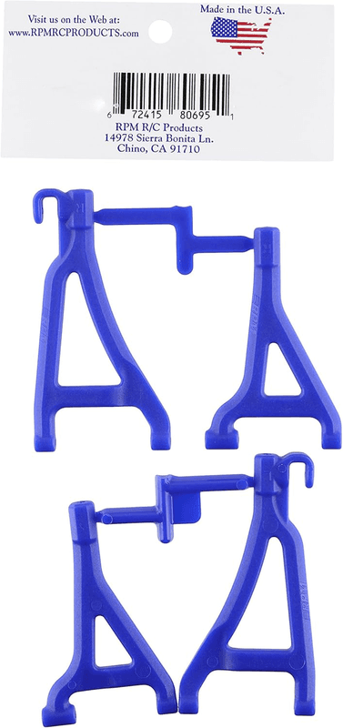 80695 Front Upper/Lower A-Arms Blue 1/16 E-Revo Blue - Thumbnail 2