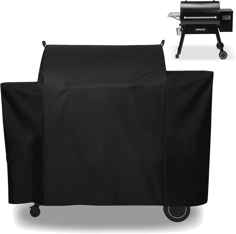 Grill Cover for Traeger Ironwood 885 Pellet Grill, Replace for Traeger BAC513 G - Thumbnail 10
