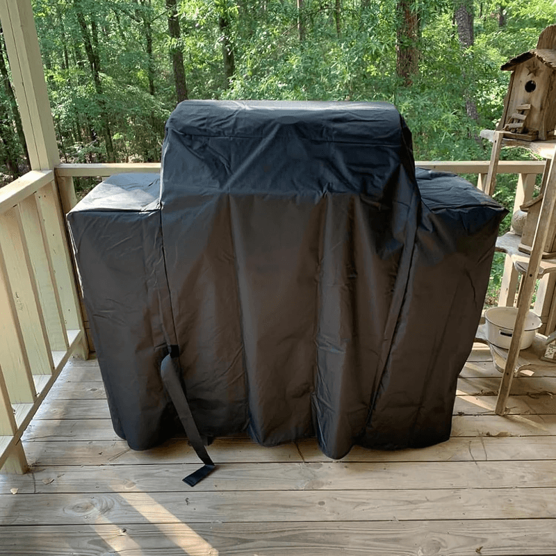 Grill Cover for Traeger Ironwood 885 Pellet Grill, Replace for Traeger BAC513 G - Thumbnail 4