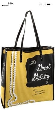 NWT Rare Kate Spade Great Gatsby Tote Handbag Purse Sold Out - Thumbnail 4