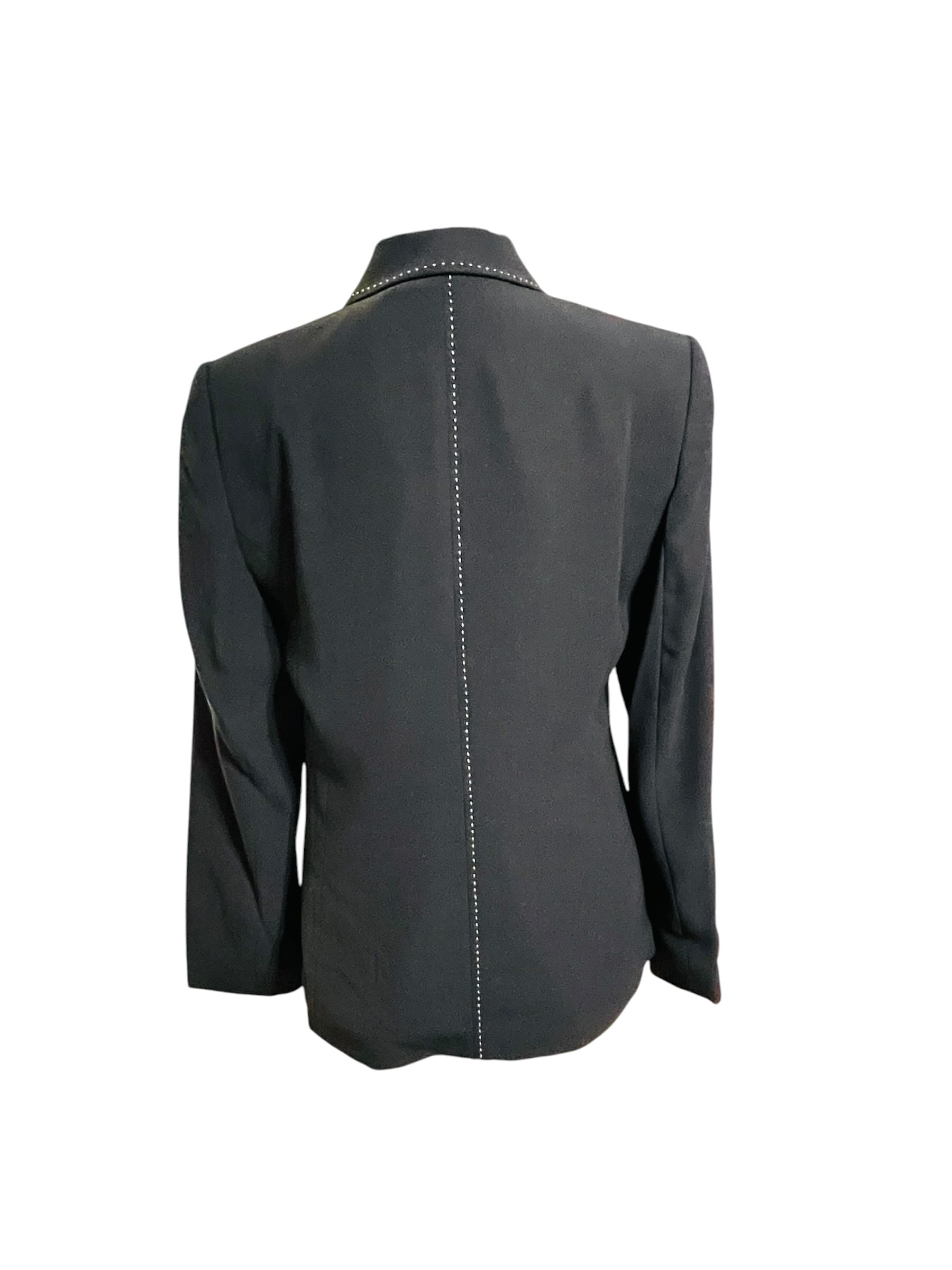 Martha McFadden Black Blazer Jacket - Thumbnail 7