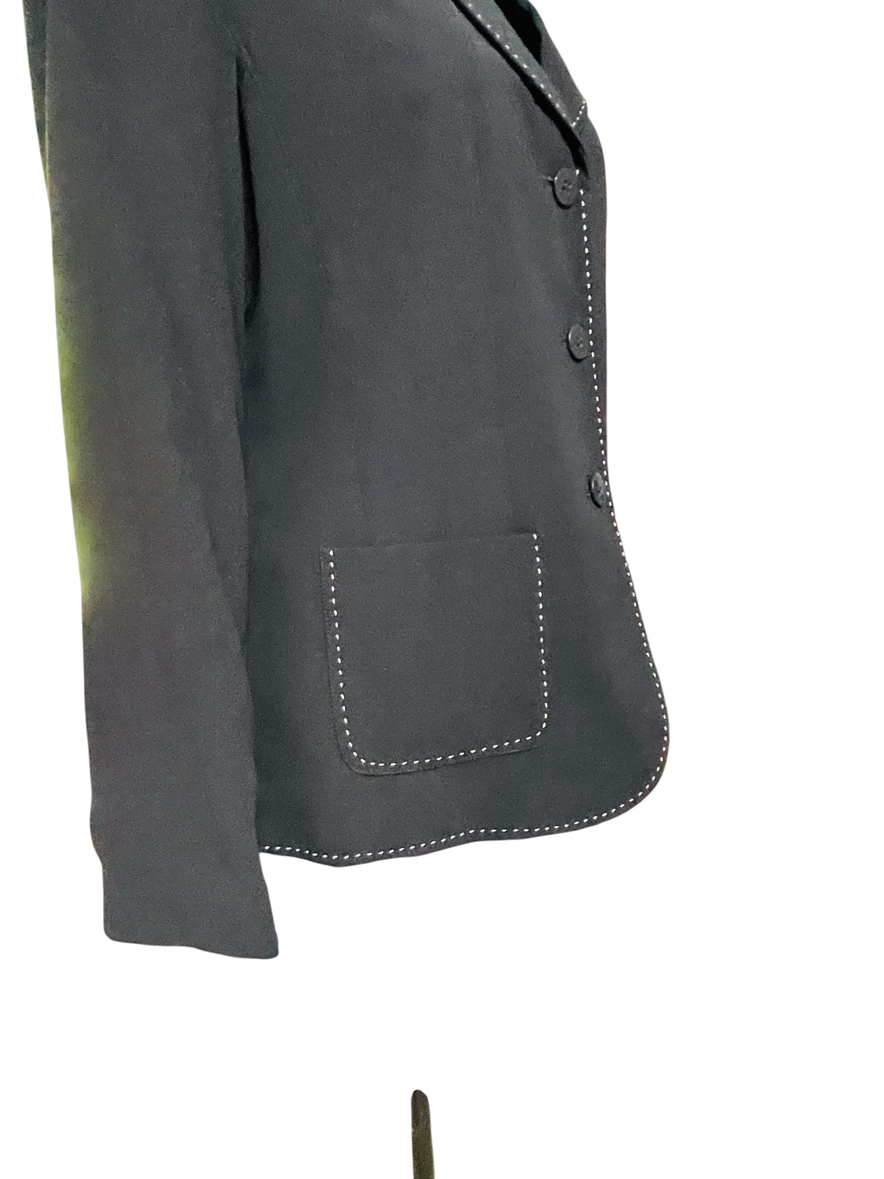 Martha McFadden Black Blazer Jacket - Thumbnail 9