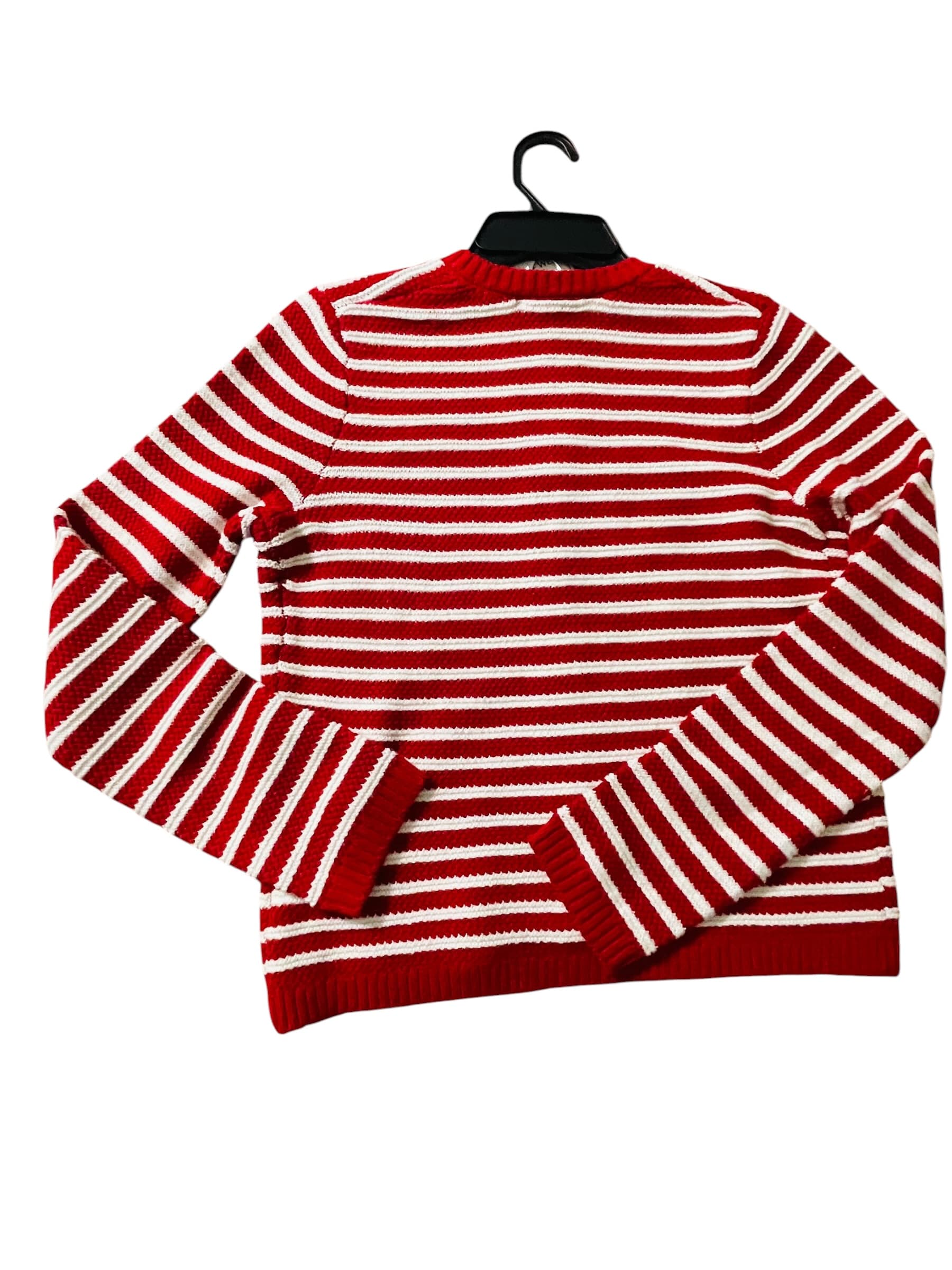 Nine West Long Sleeve Striped Cardigan - Thumbnail 2