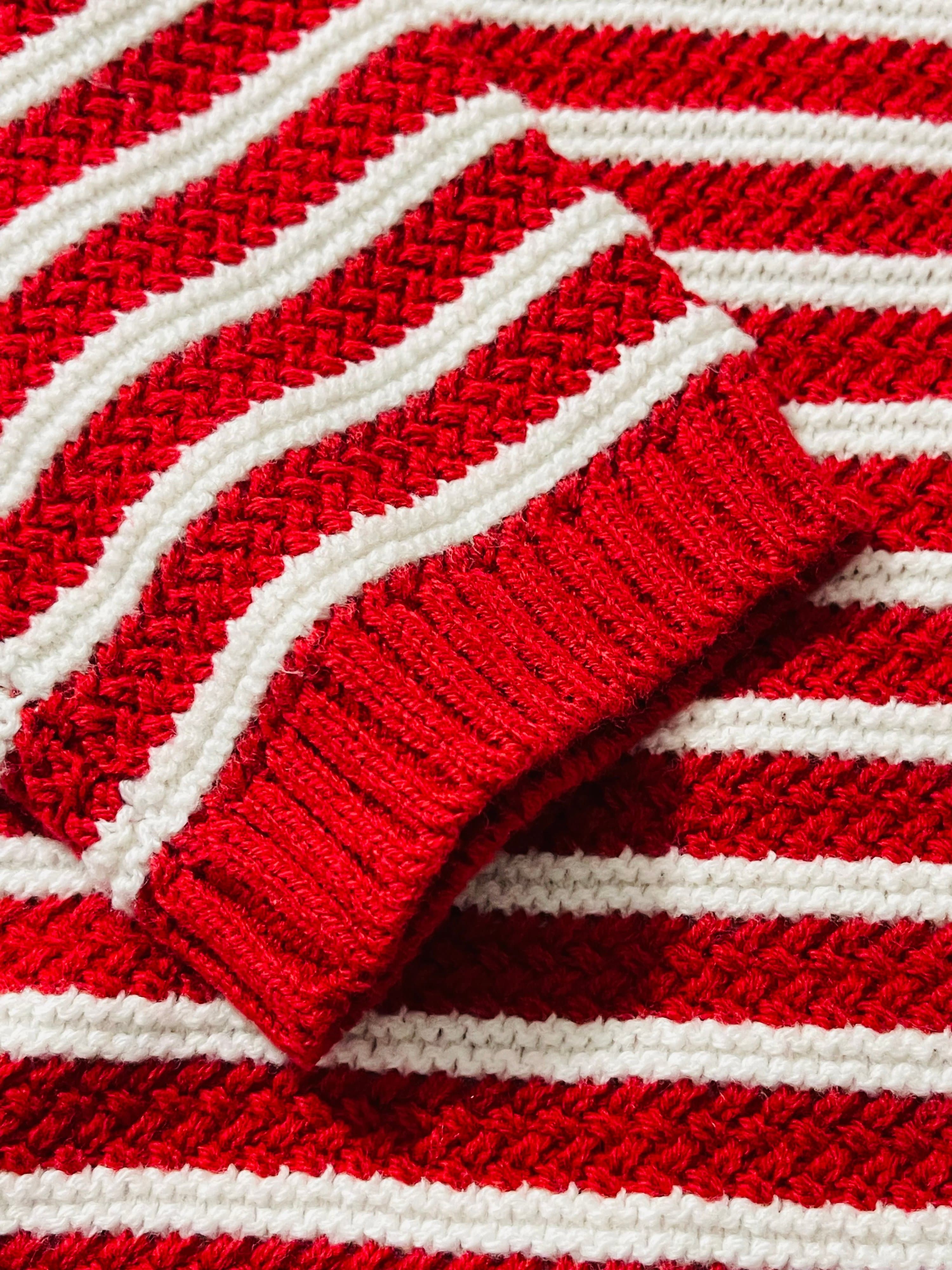 Nine West Long Sleeve Striped Cardigan - Thumbnail 7