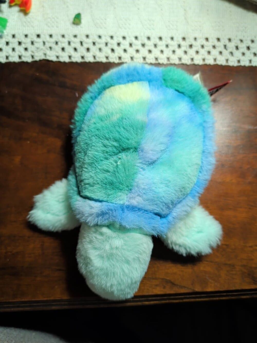 Douglas Cuddle Toy Sea Turtle Teal Blue Tie Dye shell soft 5" plush 2024 - Thumbnail 10