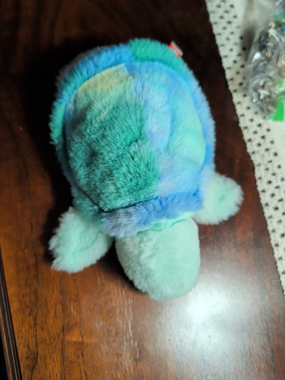 Douglas Cuddle Toy Sea Turtle Teal Blue Tie Dye shell soft 5" plush 2024 - Thumbnail 14