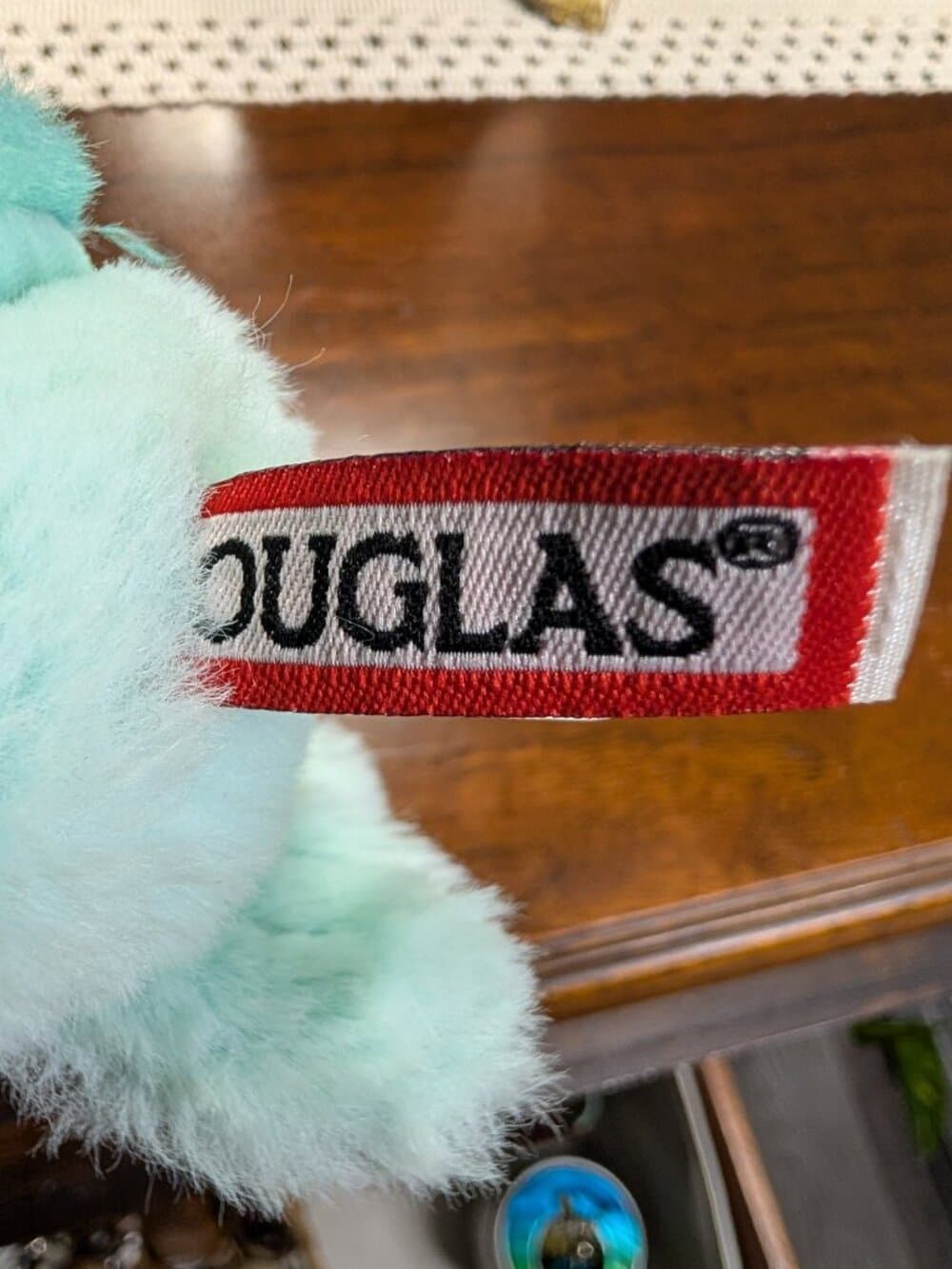 Douglas Cuddle Toy Sea Turtle Teal Blue Tie Dye shell soft 5" plush 2024 - Thumbnail 6