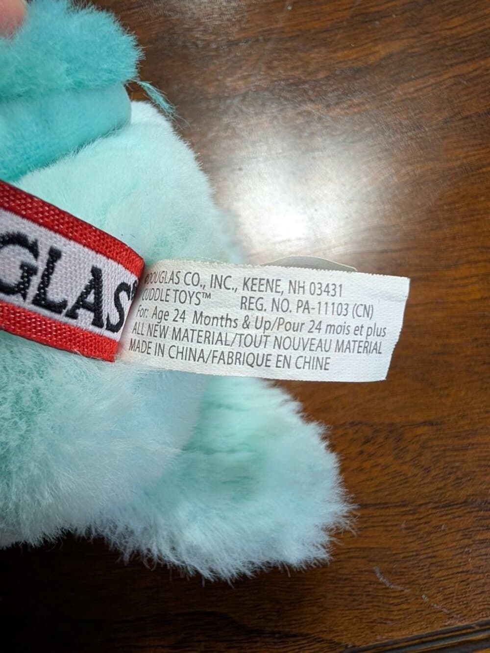 Douglas Cuddle Toy Sea Turtle Teal Blue Tie Dye shell soft 5" plush 2024 - Thumbnail 7