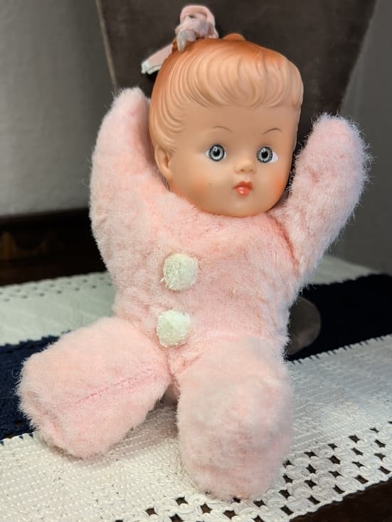 Vintage Pride Of America Douglas Cuddle Toy Plush Soft Pink Baby Doll - Thumbnail 13