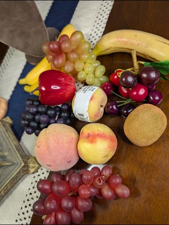 Lot Of Decorative Artificial Faux Fruit Assortment Realistic Plastic - Thumbnail 2