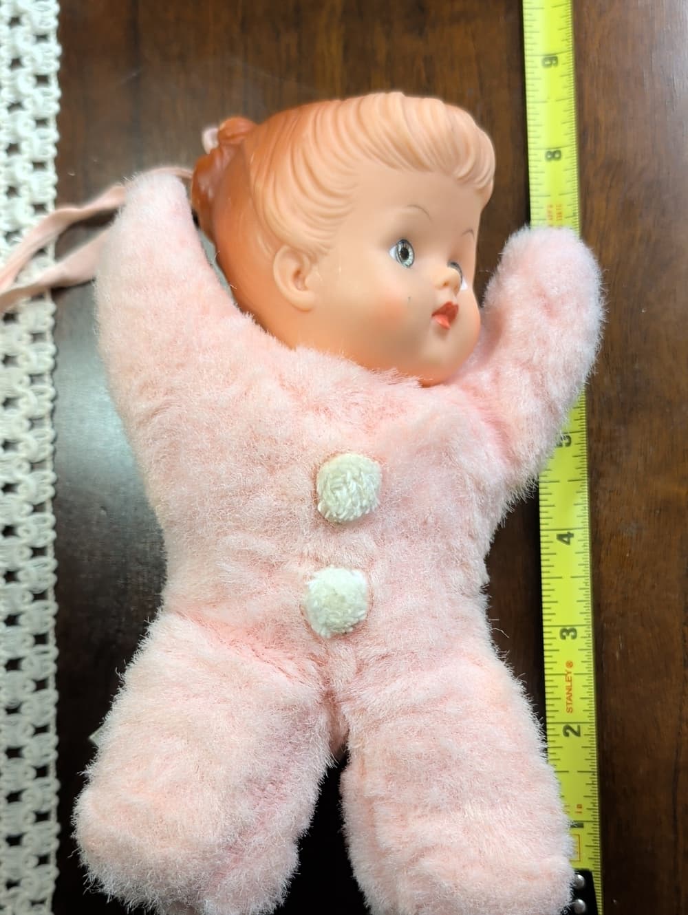 Vintage Pride Of America Douglas Cuddle Toy Plush Soft Pink Baby Doll - Thumbnail 10