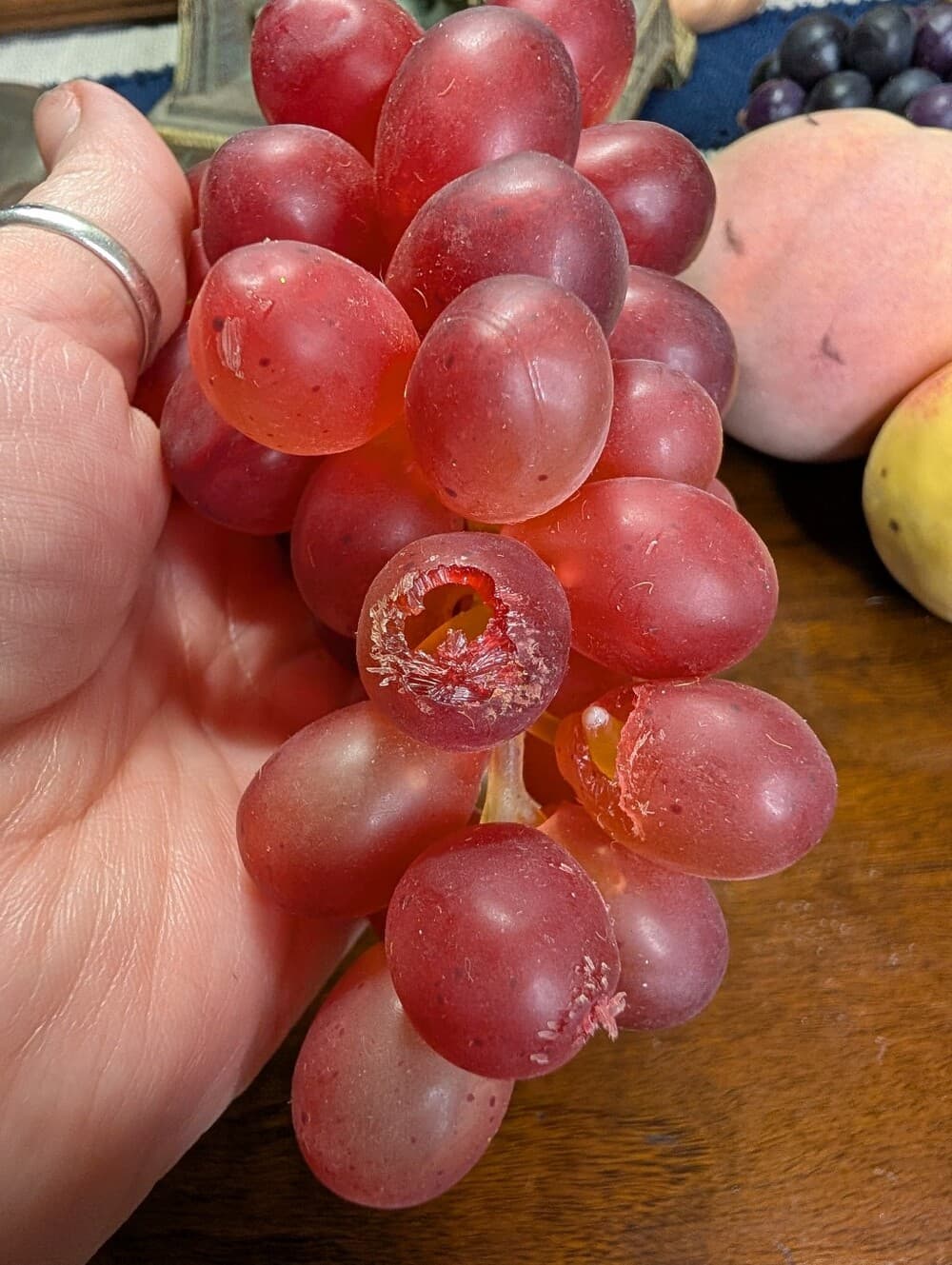 Lot Of Decorative Artificial Faux Fruit Assortment Realistic Plastic - Thumbnail 17