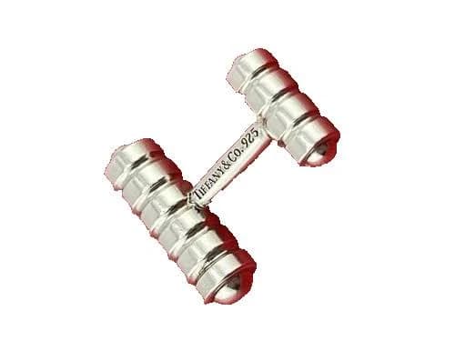 Tiffany & Co. Sterling Silver Paloma Picasso Groove Cufflinks - Thumbnail 5