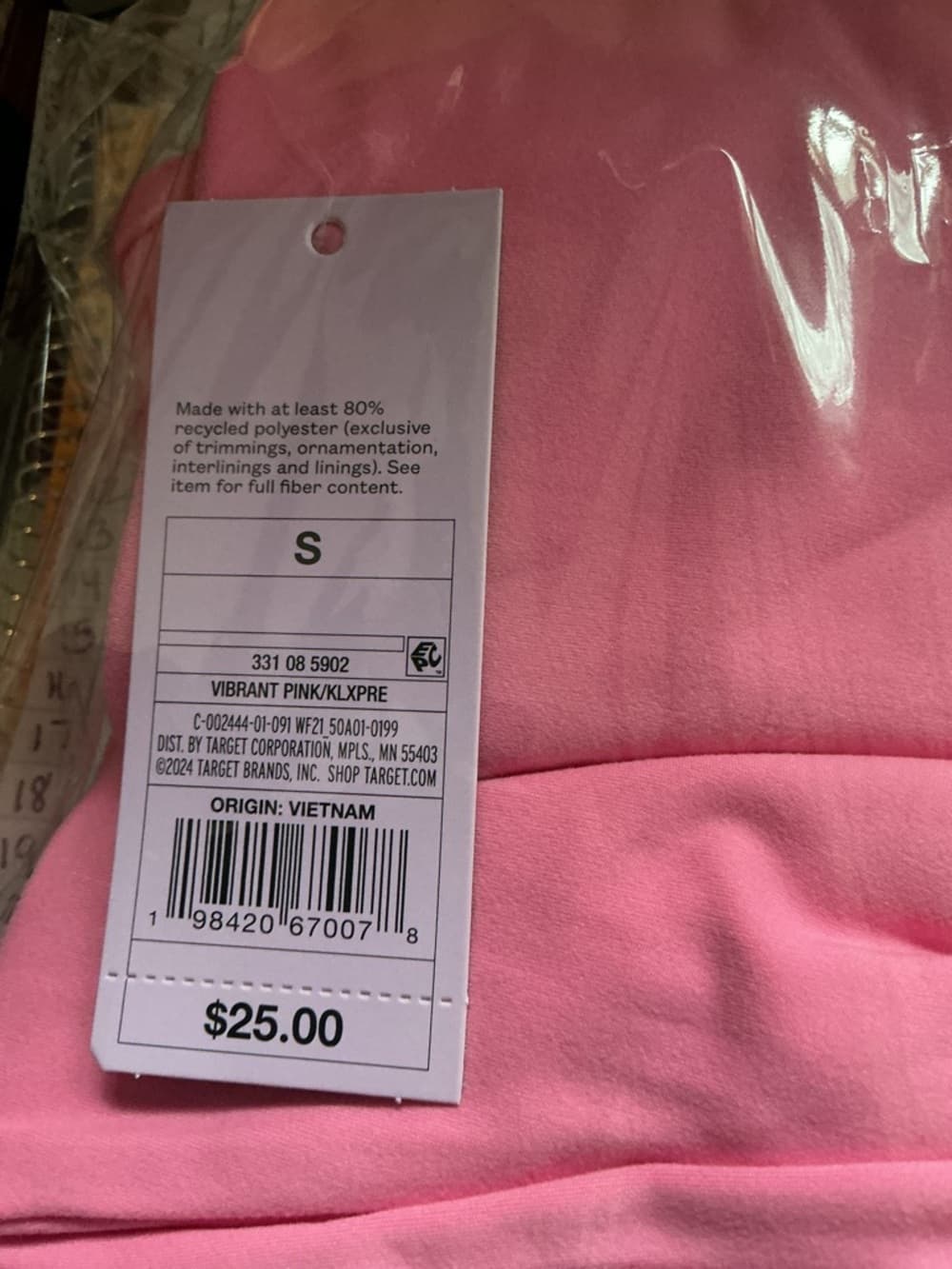 ★ Wild Fable Hot Pink Tie Front Cutout Midi Dress NWT Small - Thumbnail 2