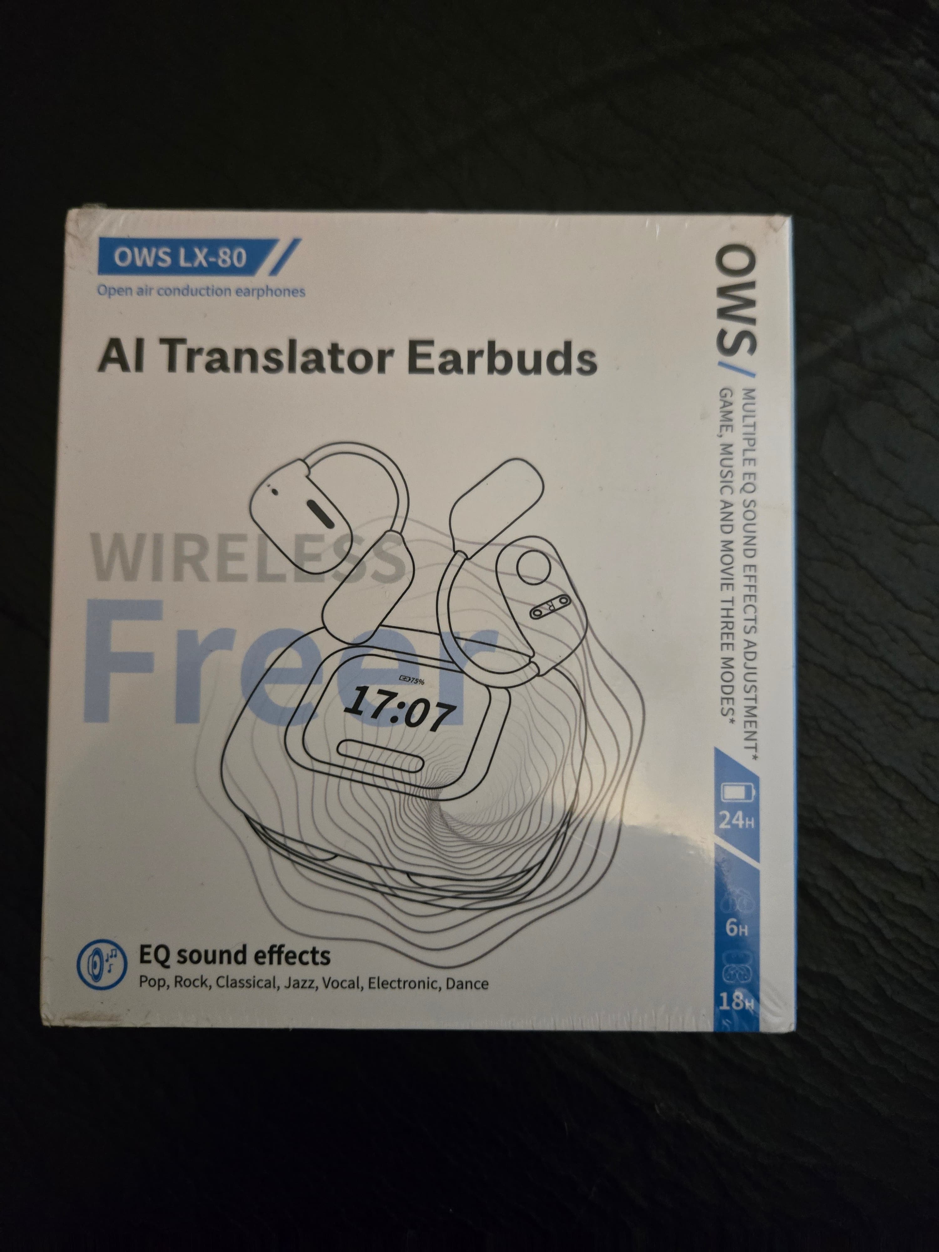 OWS LX-80 AI Translator Earbuds Wireless