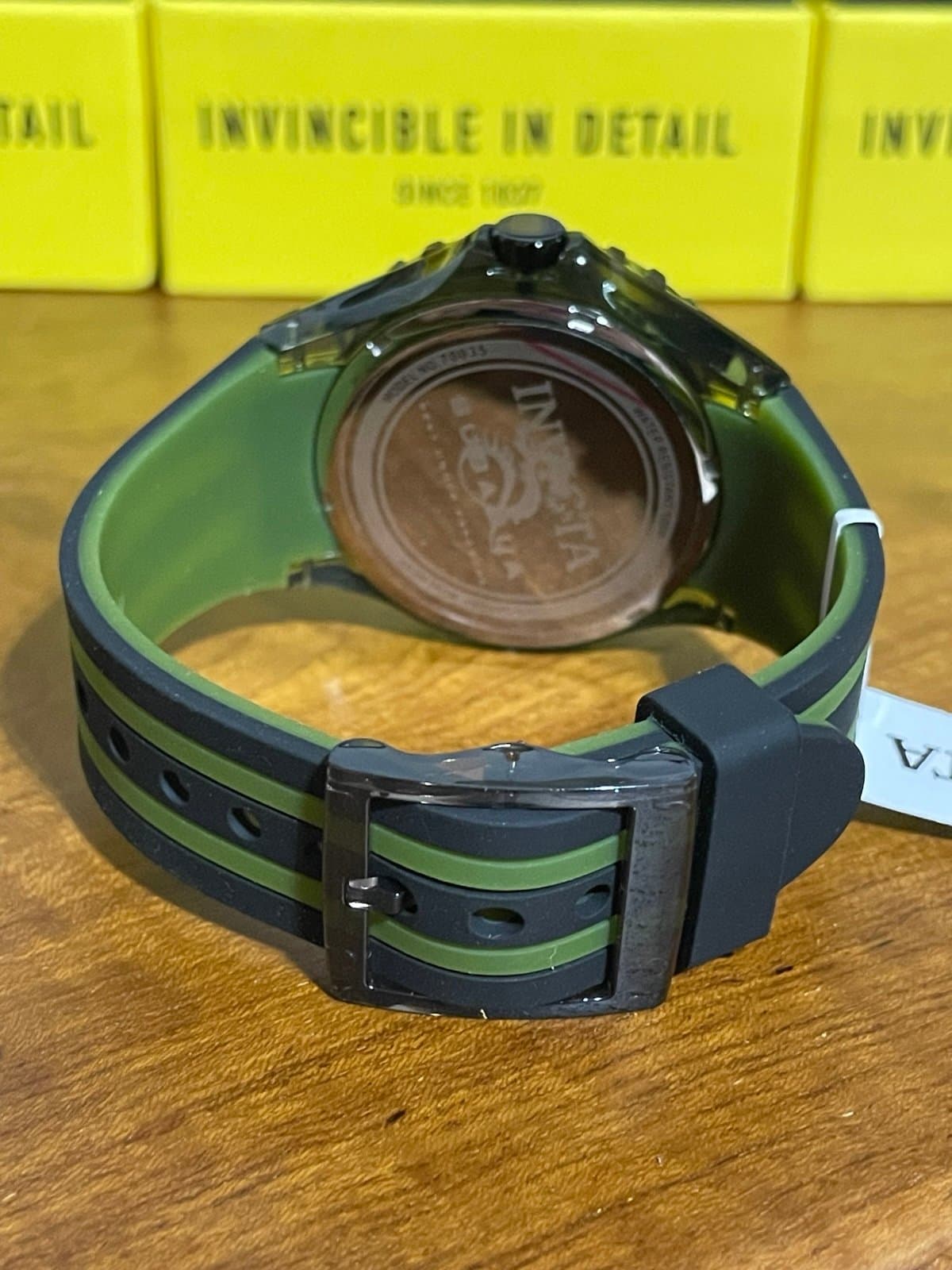 Invicta Subaqua Men’s Watch 44mm Black Dial Stainless Steel 70035 - Thumbnail 5