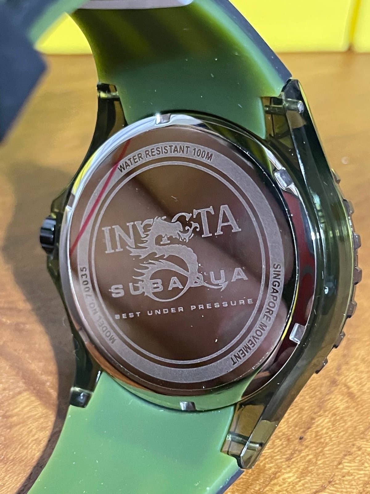 Invicta Subaqua Men’s Watch 44mm Black Dial Stainless Steel 70035 - Thumbnail 7