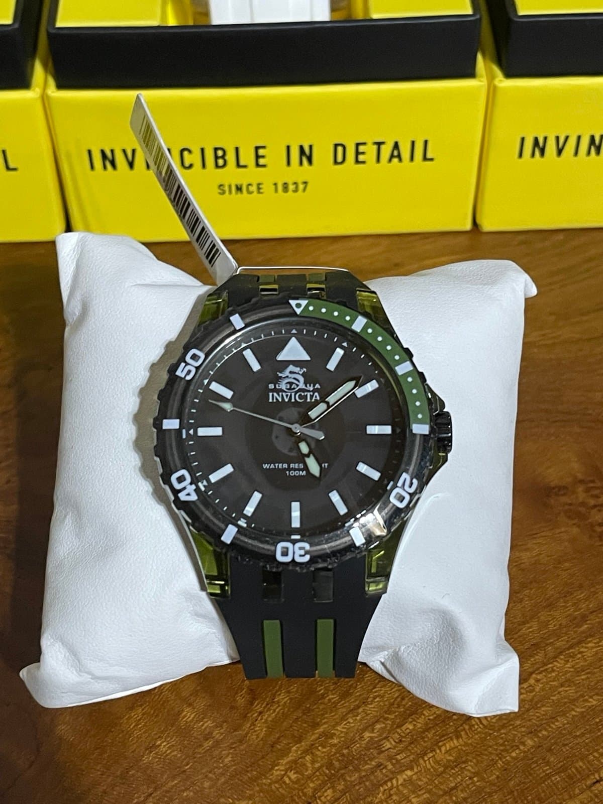 Invicta Subaqua Men’s Watch 44mm Black Dial Stainless Steel 70035