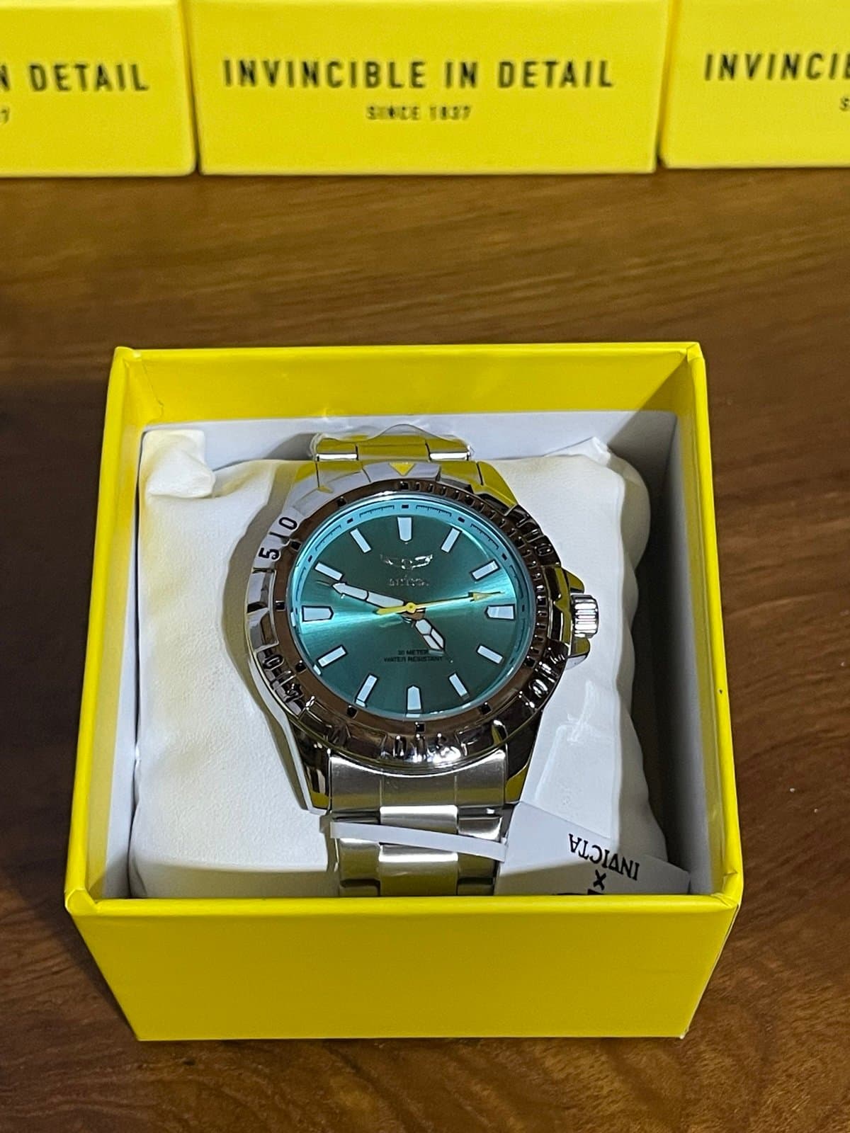 Invicta Specialty Men’s Watch 42mm Silver Light Blue Dial Quartz 70051 - Thumbnail 9