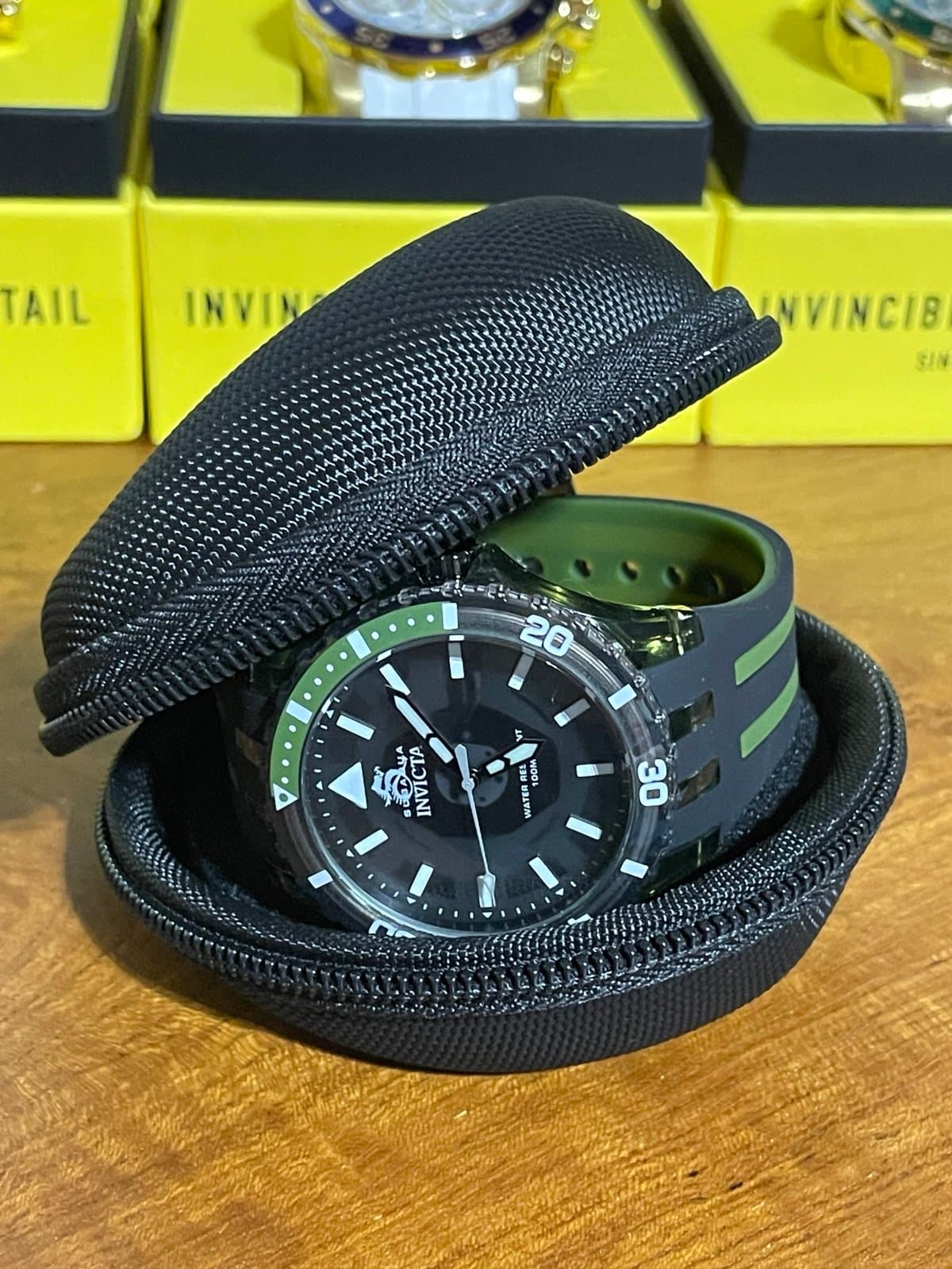 Invicta Subaqua Men’s Watch 44mm Black Dial Stainless Steel 70035 - Thumbnail 8