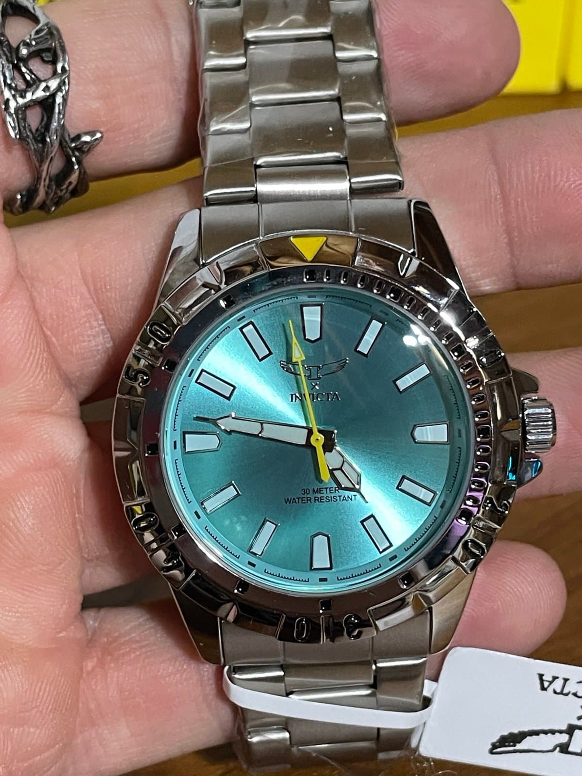 Invicta Specialty Men’s Watch 42mm Silver Light Blue Dial Quartz 70051 - Thumbnail 2