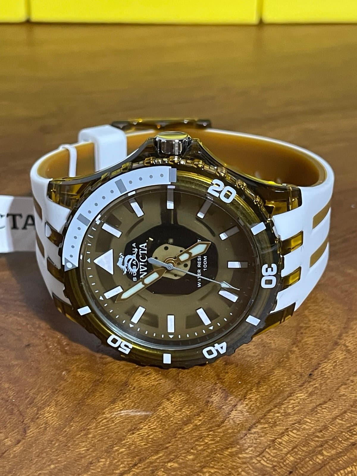 Invicta Subaqua Men’s Watch 44mm Brown Dial Stainless Steel 70034 - Thumbnail 3