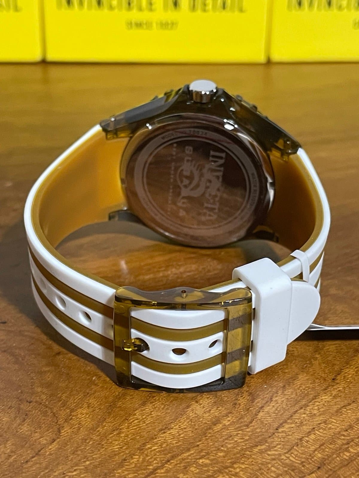 Invicta Subaqua Men’s Watch 44mm Brown Dial Stainless Steel 70034 - Thumbnail 5