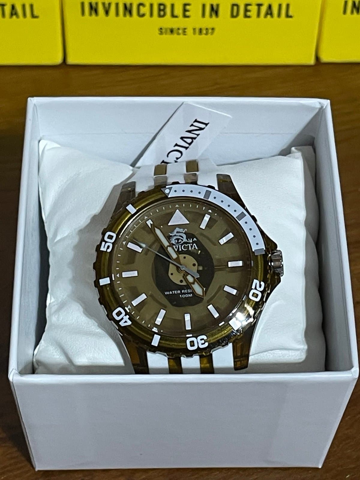 Invicta Subaqua Men’s Watch 44mm Brown Dial Stainless Steel 70034 - Thumbnail 9