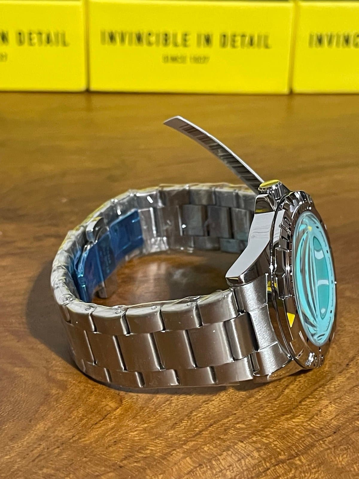 Invicta Specialty Men’s Watch 42mm Silver Light Blue Dial Quartz 70051 - Thumbnail 6