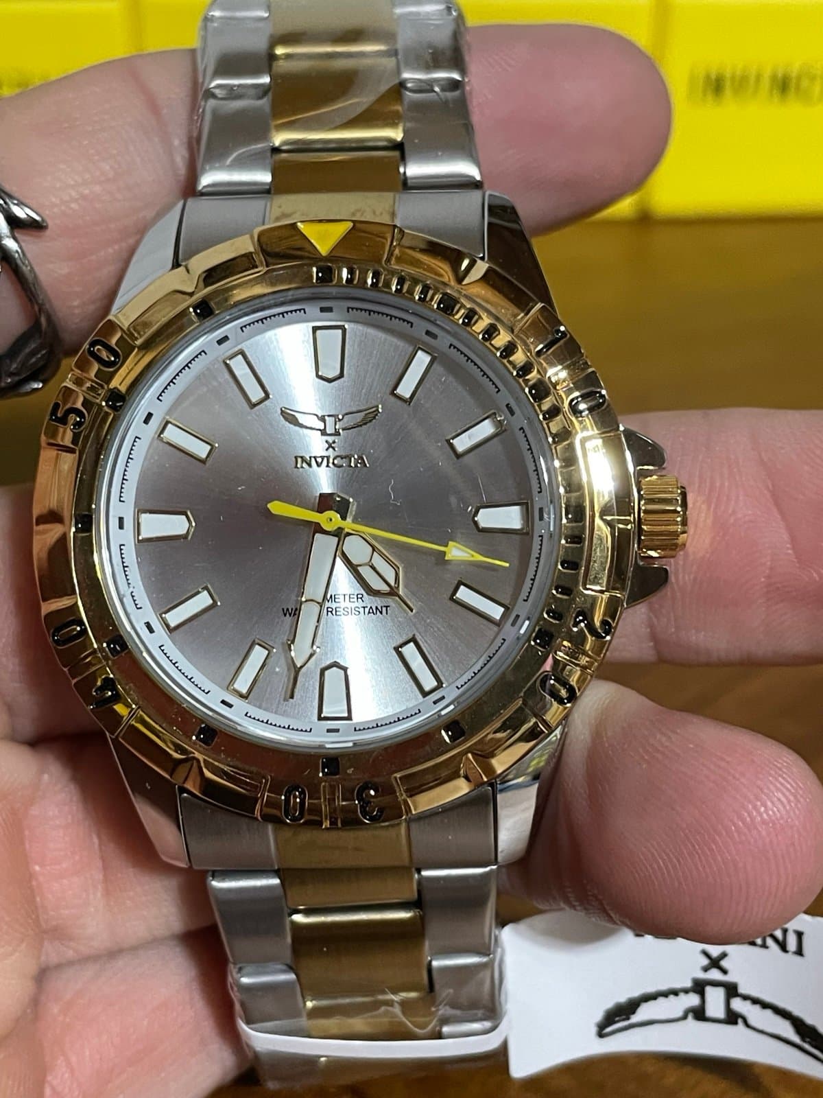 Invicta Specialty I by Invicta Men's Watch 42mm Gold Steel 69036 - Thumbnail 2