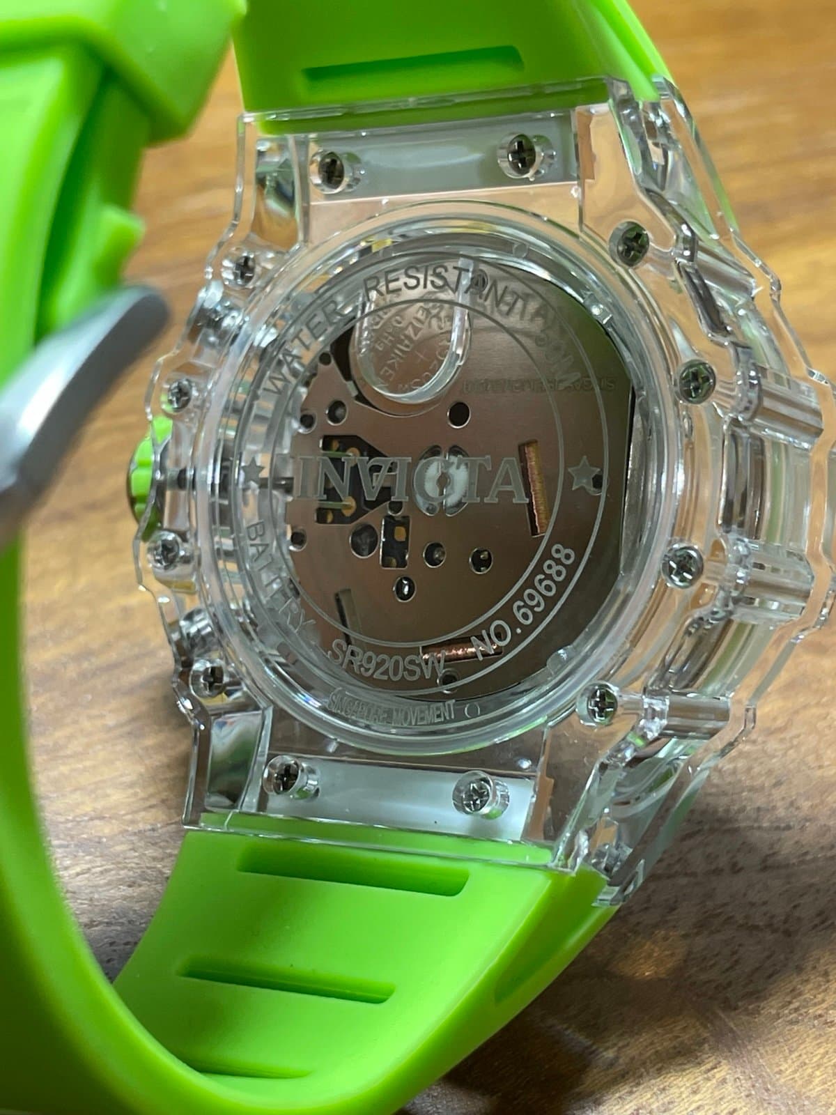 Invicta Racing Vaulthan Men’s Watch 44mm Fluorescent Green 69688 - Thumbnail 7