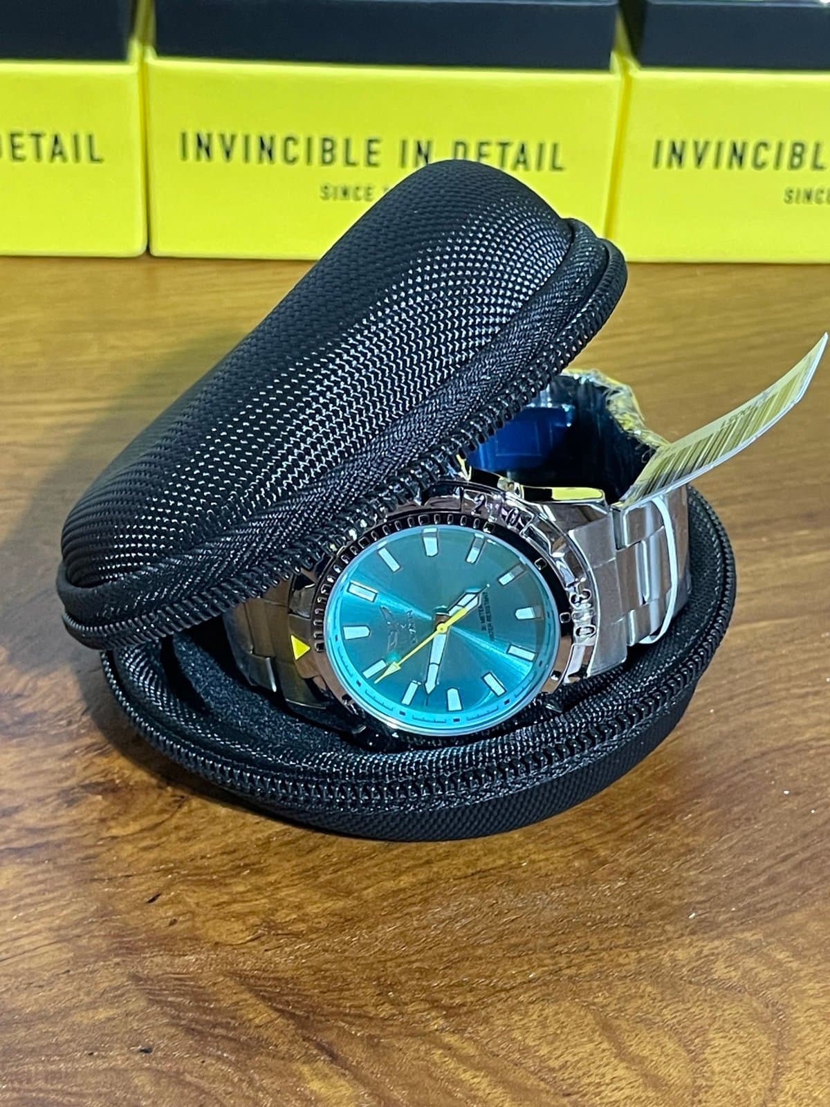 Invicta Specialty Men’s Watch 42mm Silver Light Blue Dial Quartz 70051 - Thumbnail 8