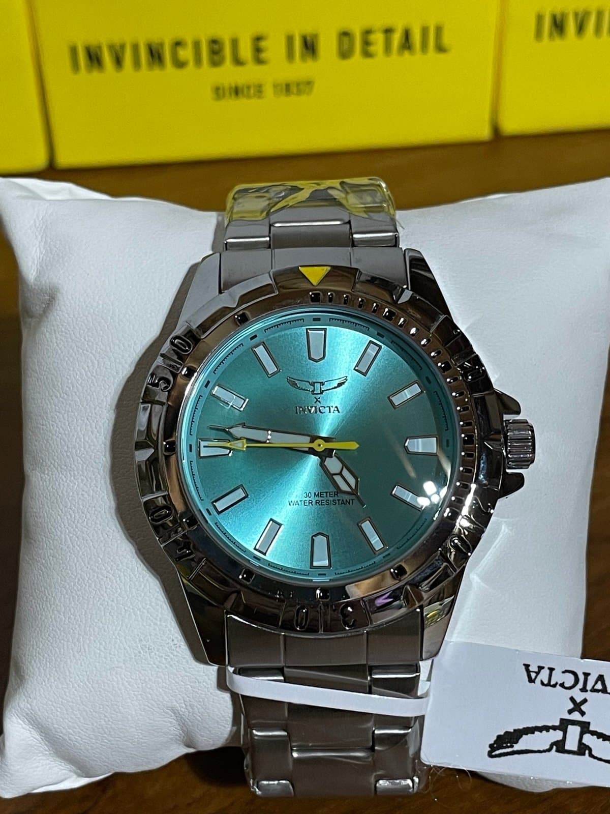 Invicta Specialty Men’s Watch 42mm Silver Light Blue Dial Quartz 70051