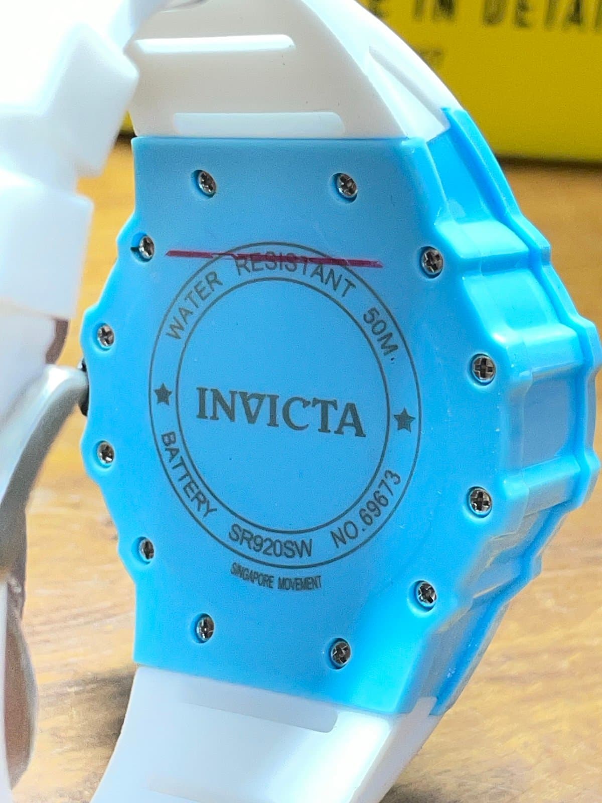 Invicta Racing Vaulthan Men’s Watch 44mm White Blue 69673 - Thumbnail 7